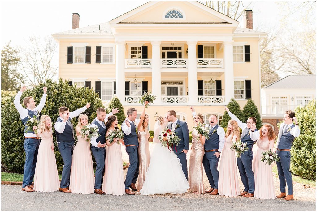 2019 wedding highlights virginia photographers Inn at willow grove bridal party