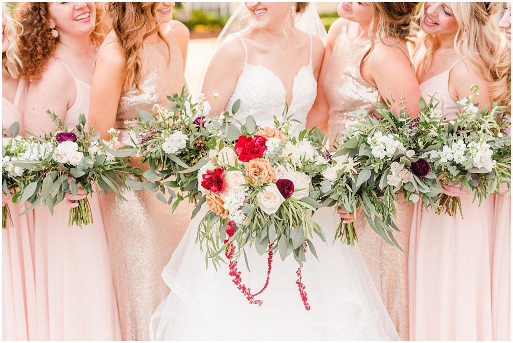 2019 wedding highlights virginia photographers Inn at willow grove bridal party flowers
