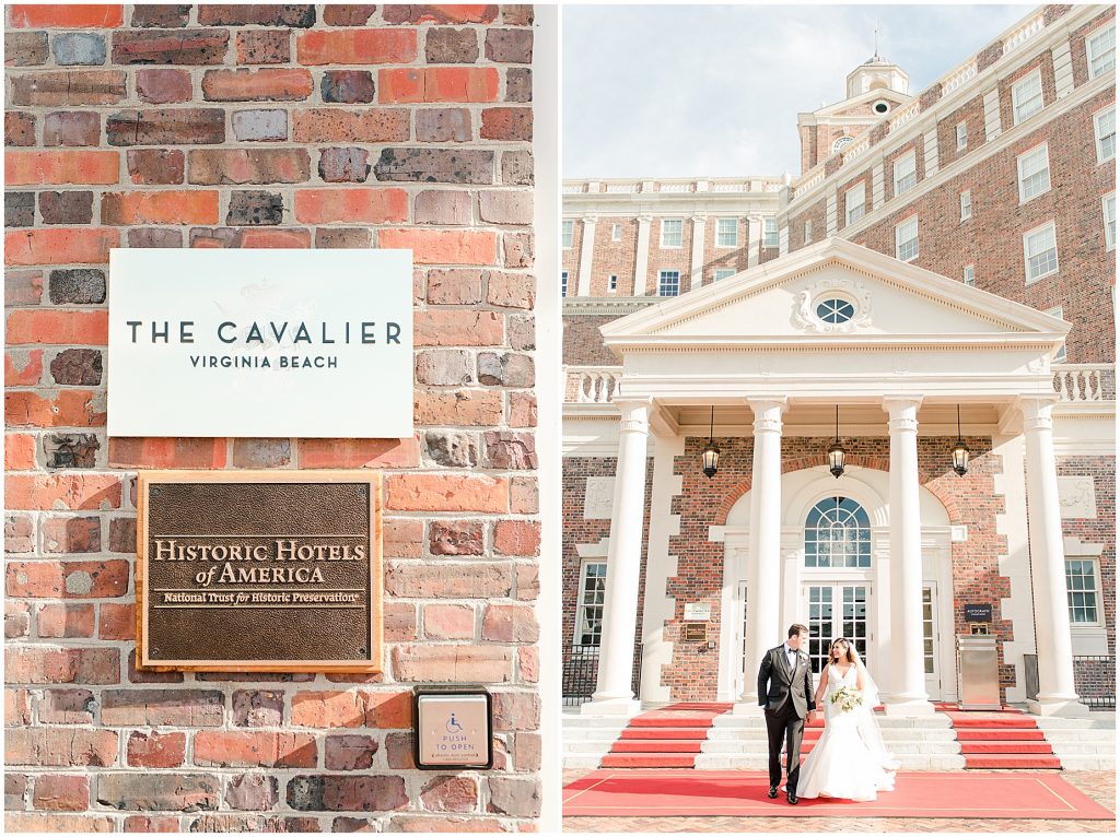 2019 wedding highlights virginia photographers the cavalier hotel wedding couple