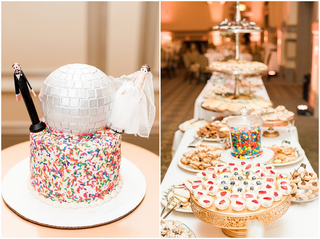 2019 wedding highlights virginia photographers john marshall ballroom reception details cookie table