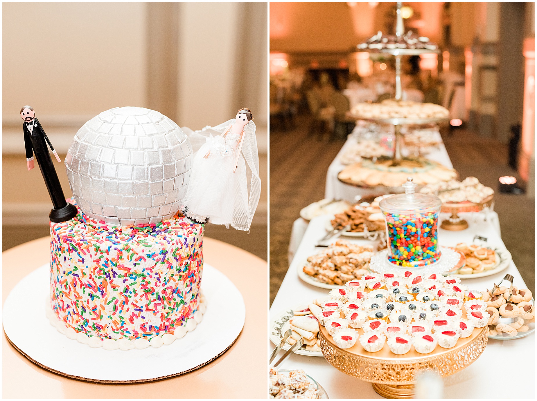 john marshall ballrooms richmond virginia cake and cookie table tradition 