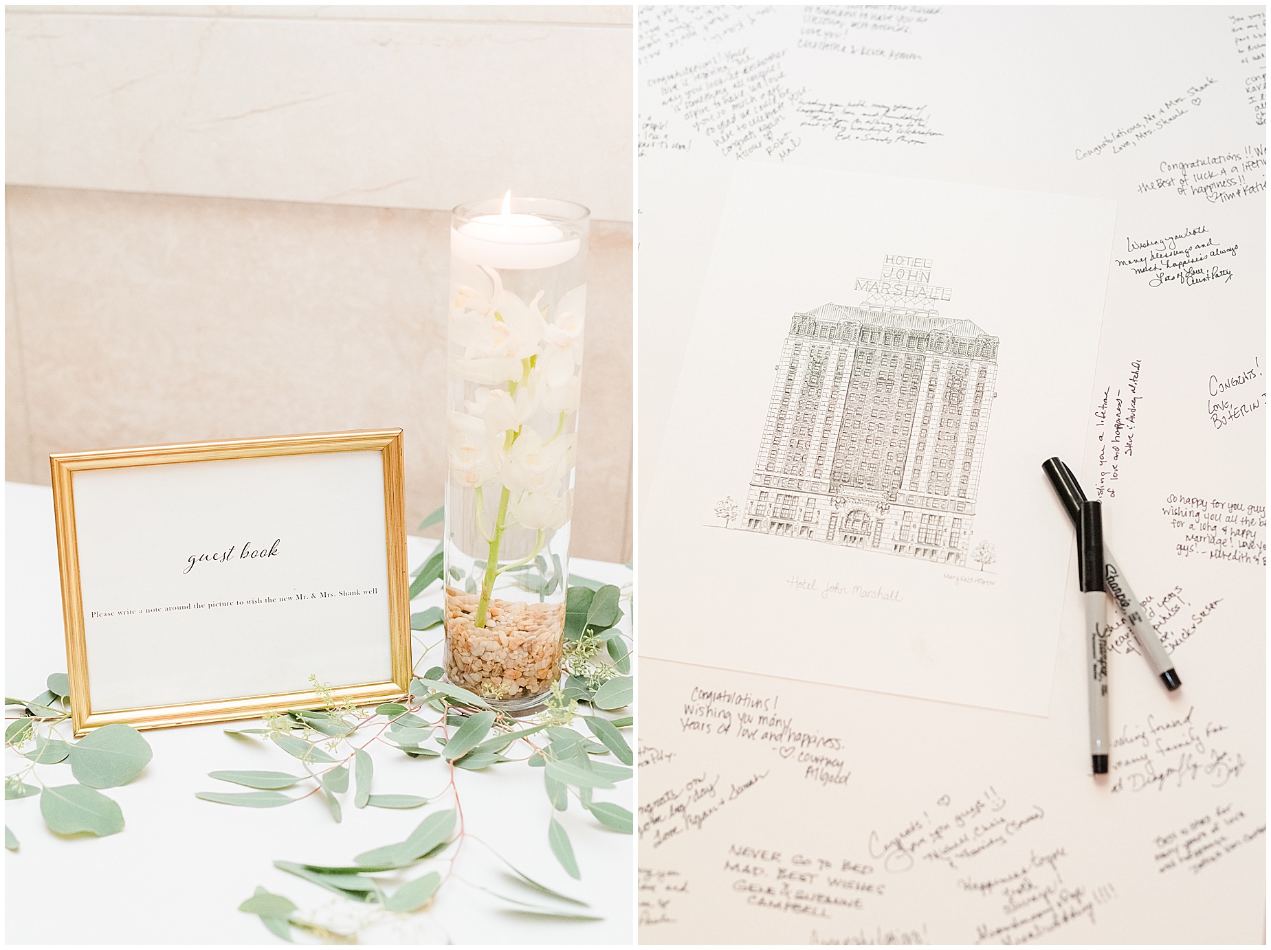 john marshall ballrooms richmond virginia guestbook idea