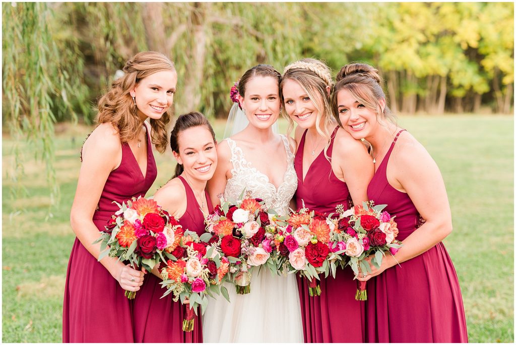 2019 wedding highlights virginia photographers amber grove bridal party bridesmaids