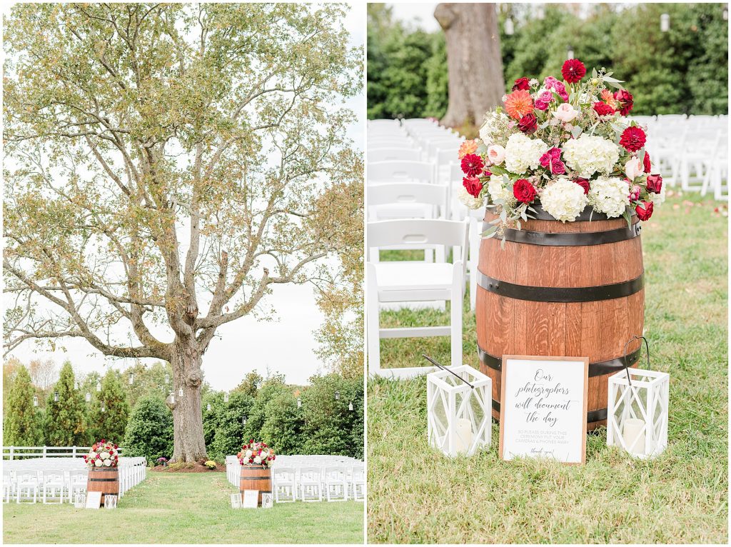 2019 wedding highlights virginia photographers amber grove ceremony details outdoor