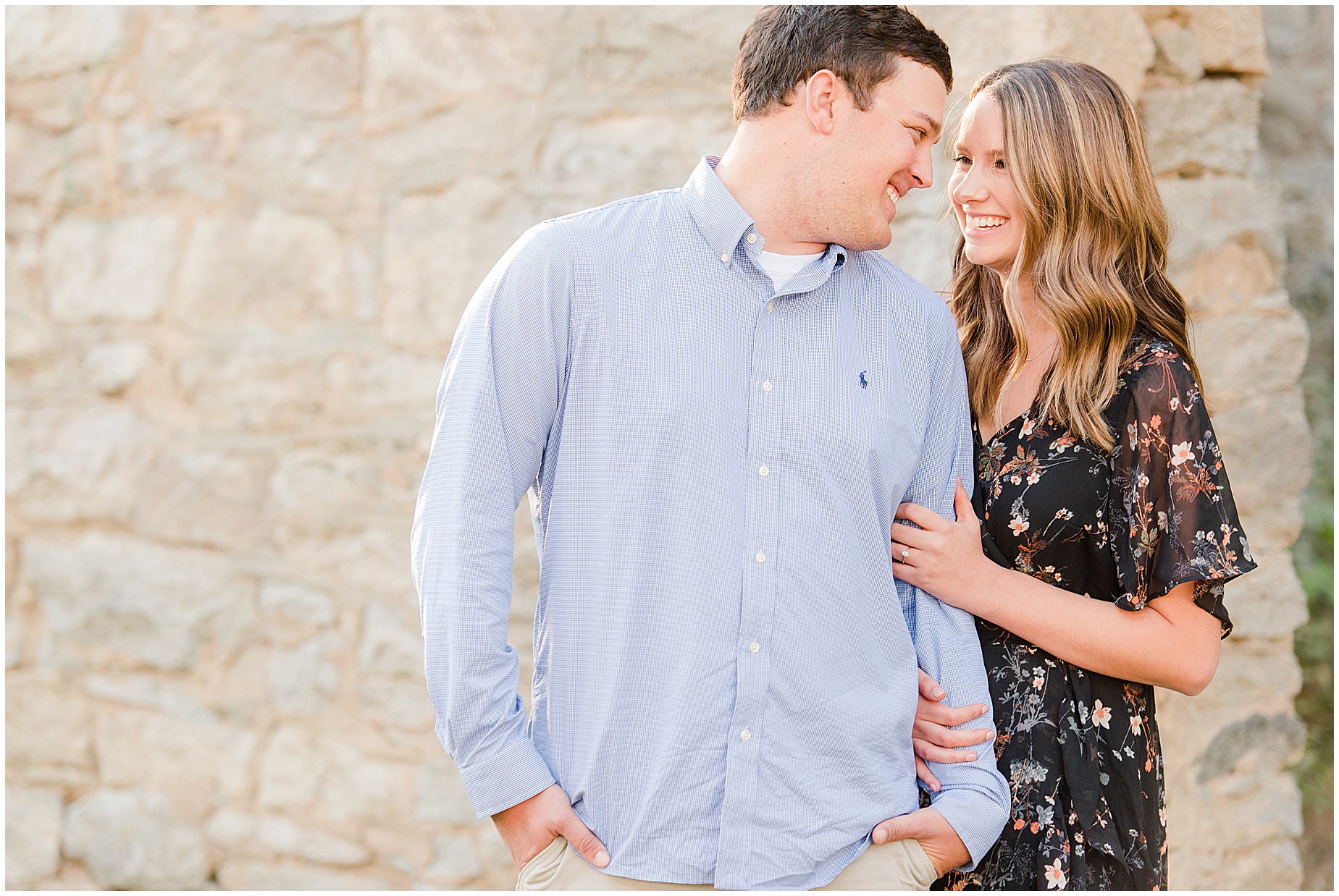 belle isle richmond engagement session tall grass