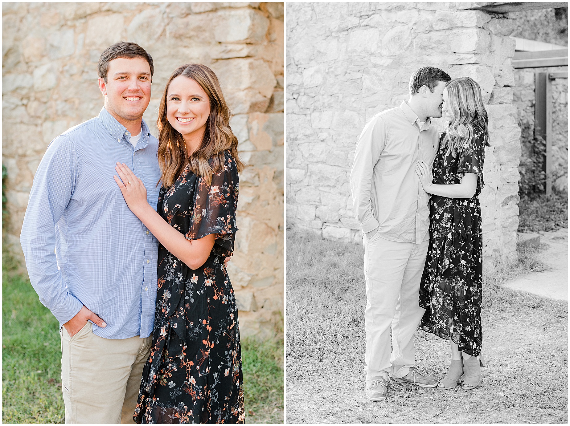 belle isle richmond engagement session tall grass