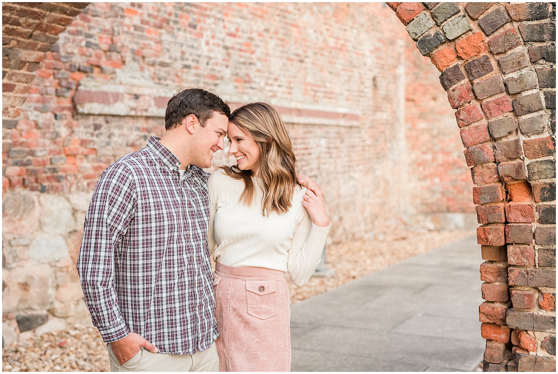 historic Richmond engagement session 