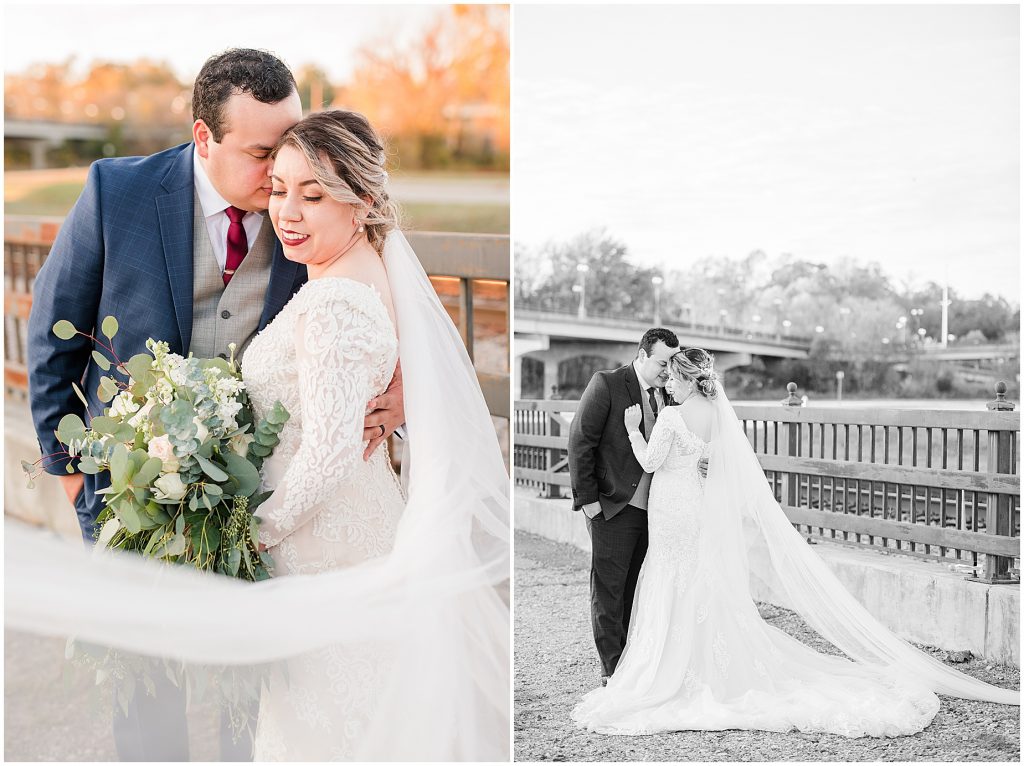 2019 wedding highlights virginia photographers reception details petersburg wedding bride and groom