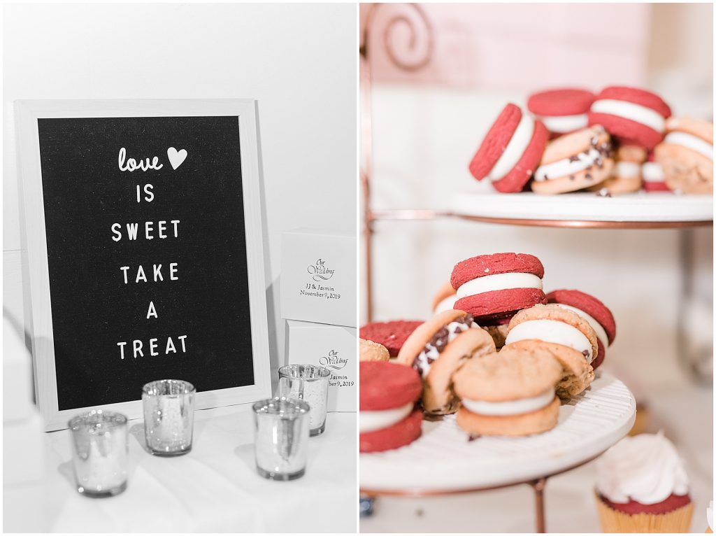 2019 wedding highlights virginia photographers reception details petersburg dessert