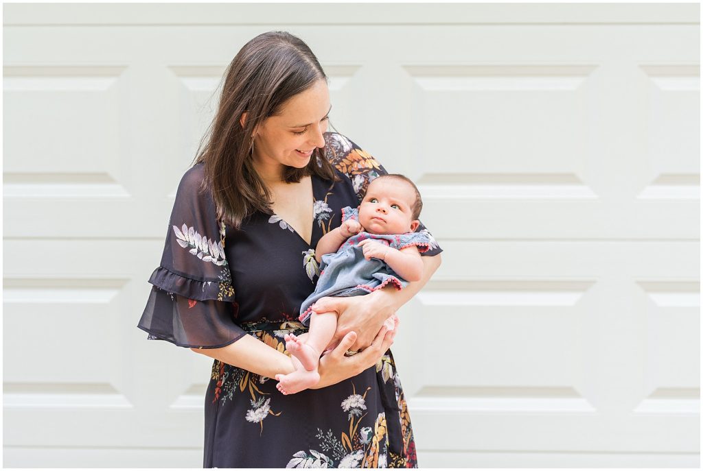 richmond photographers newborn baby mini-session front porch