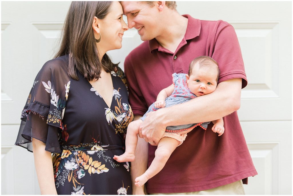 richmond photographers newborn baby mini-session front porch family