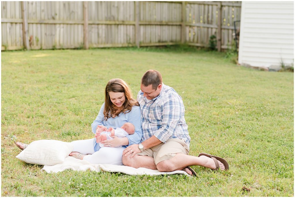 new parents with newborn