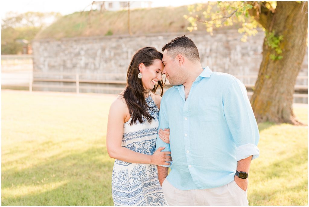 Fort Monroe Hampton Virginia Engagement trees