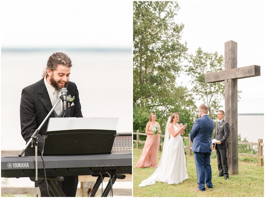 ceremony chanco on the james river richmond virginia wedding photographers