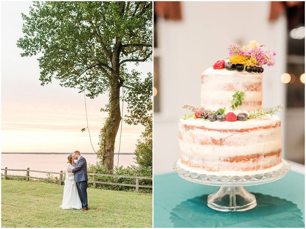 bride and groom riverfront chanco on the james river richmond virginia wedding photographers