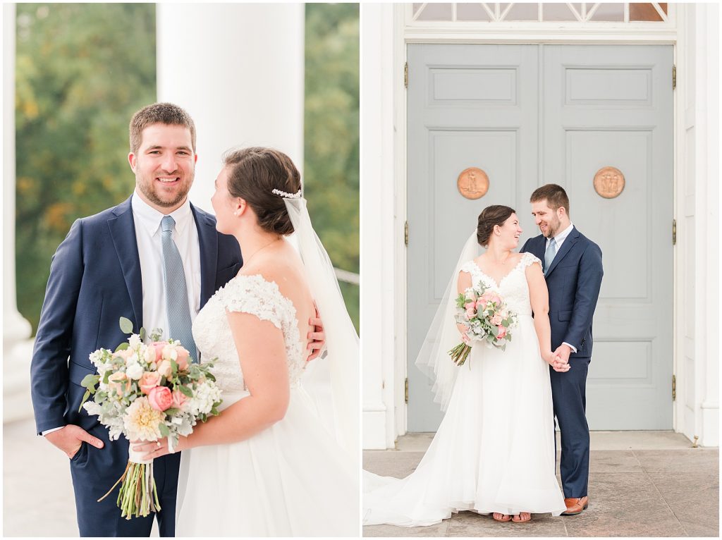 capital building richmond virginia wedding portraits