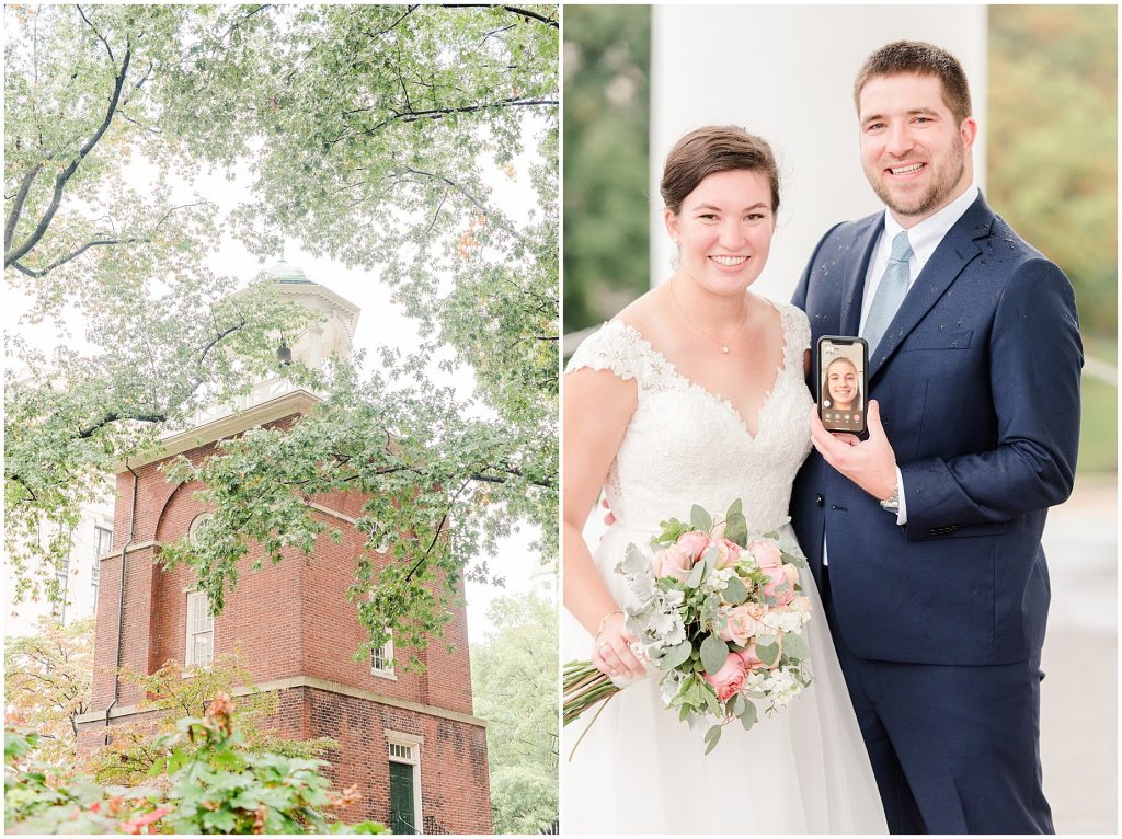 family portraits after wedding ceremony richmond virginia