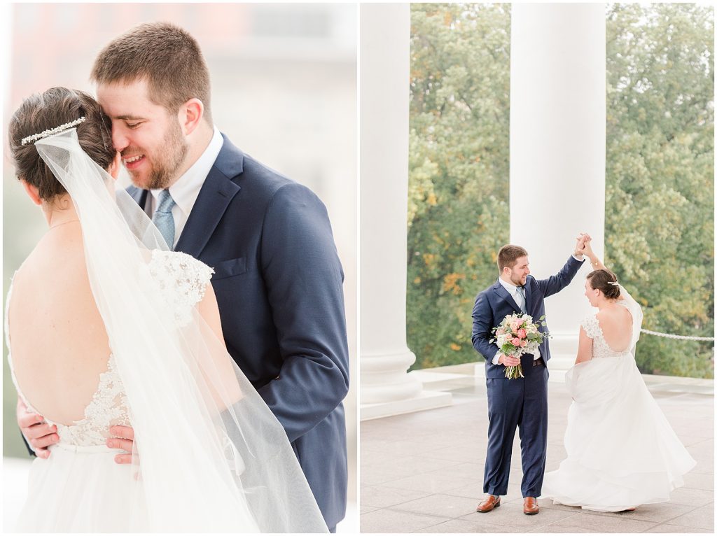 capitol building bride and groom portraits richmond virginia