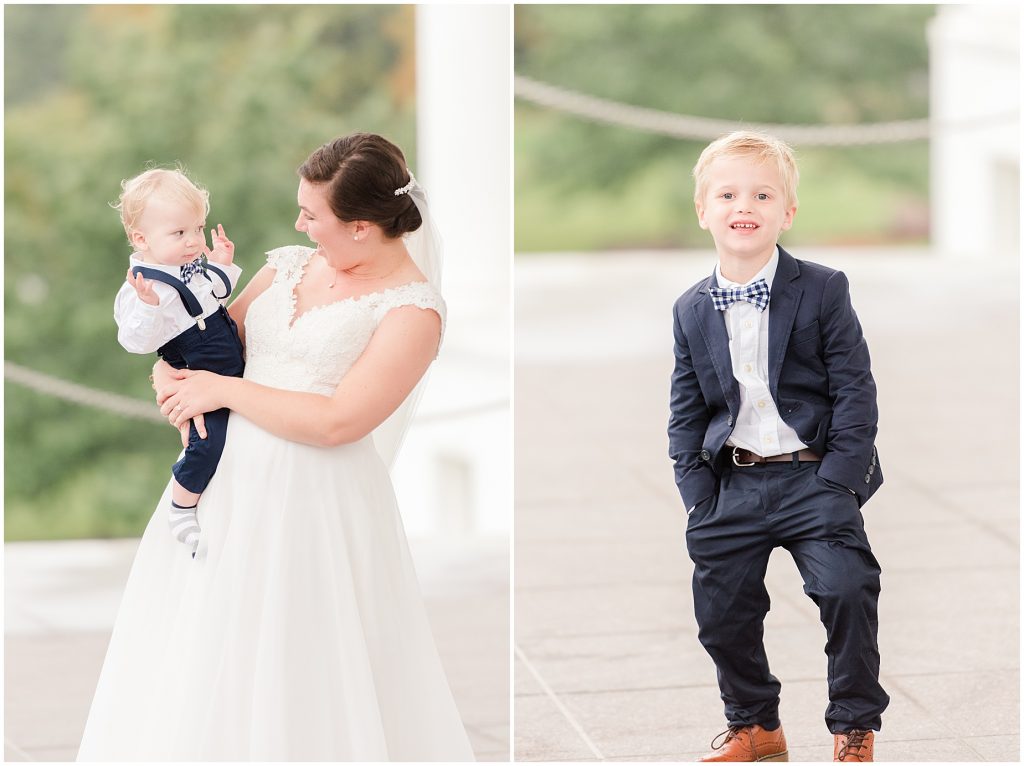 family portraits after wedding ceremony richmond virginia