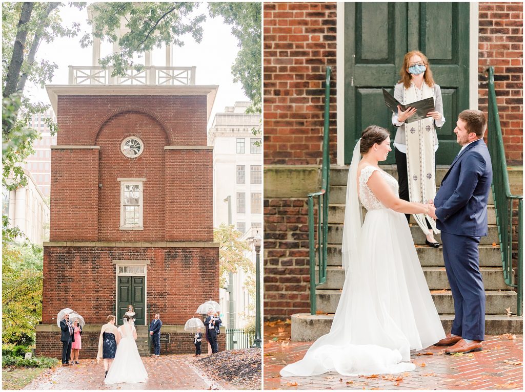 capitol square richmond virginia wedding ceremony at the bell tower 