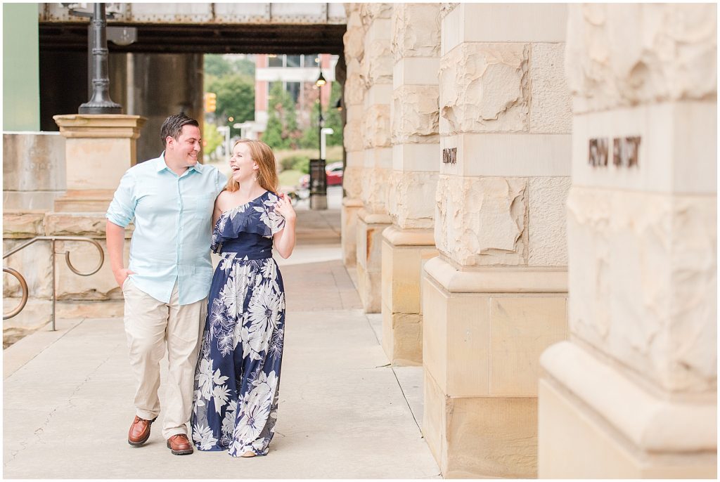 walking by main street station in downtown richmond