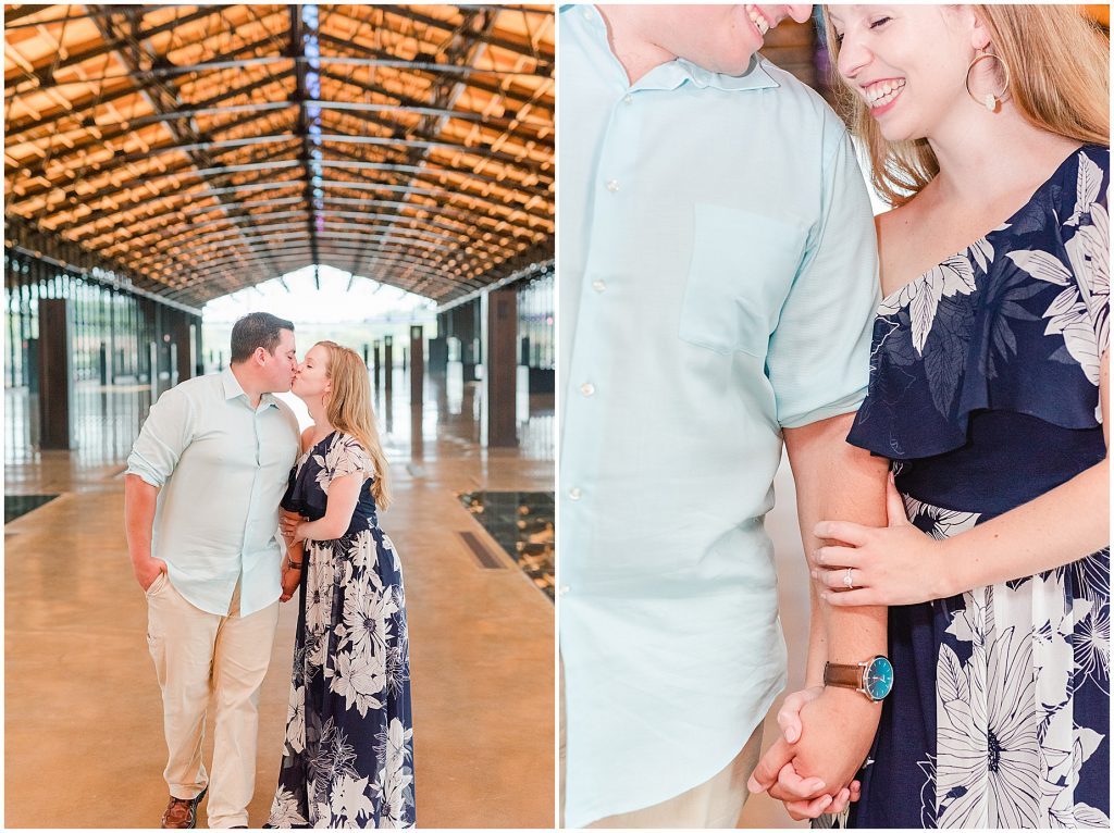 main street station downtown richmond engagement session