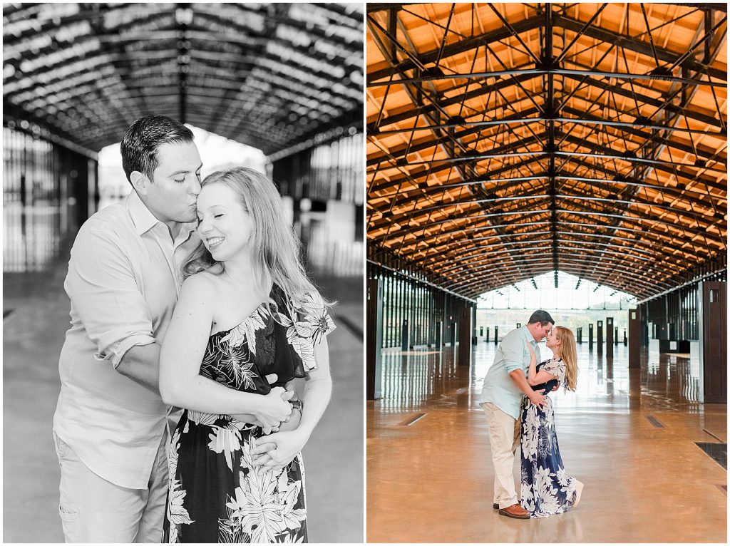 main street station downtown richmond engagement session