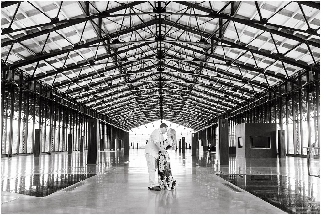 main street station downtown richmond engagement session