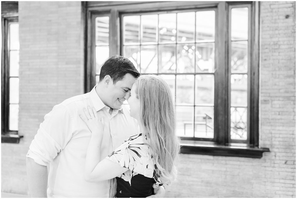 main street station downtown richmond engagement session