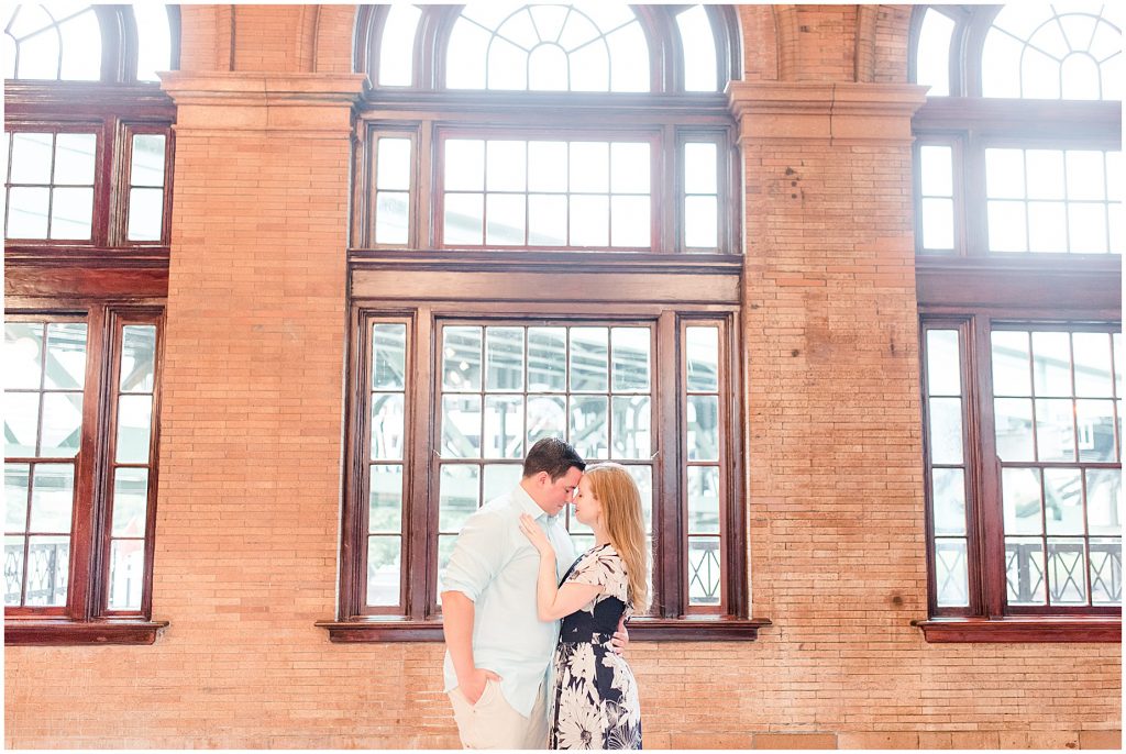 main street station downtown richmond engagement session