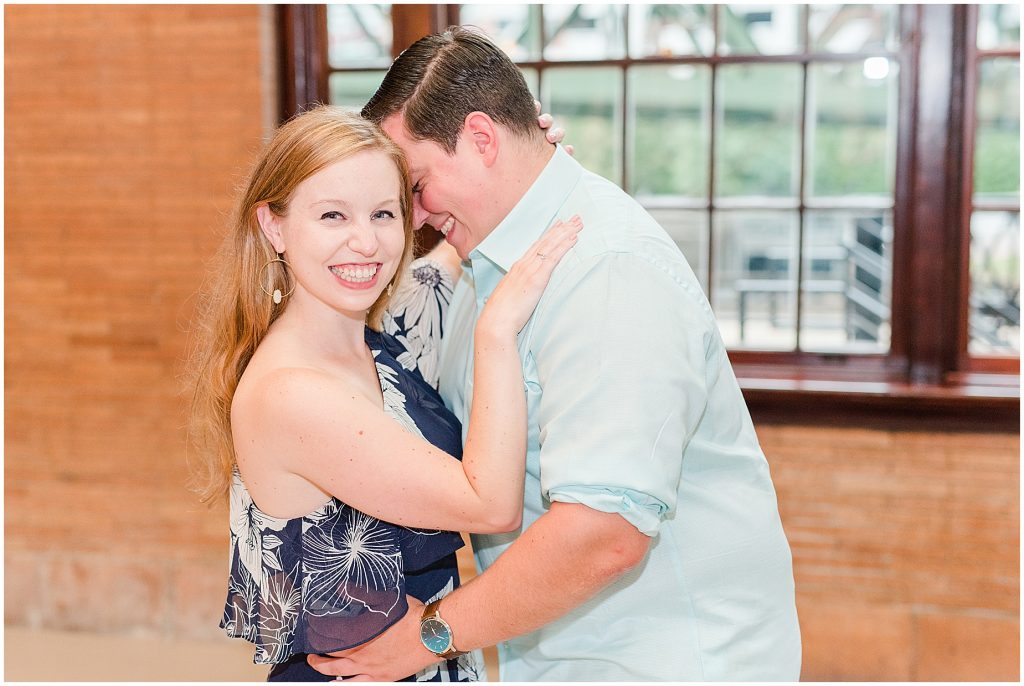 main street station downtown richmond engagement session