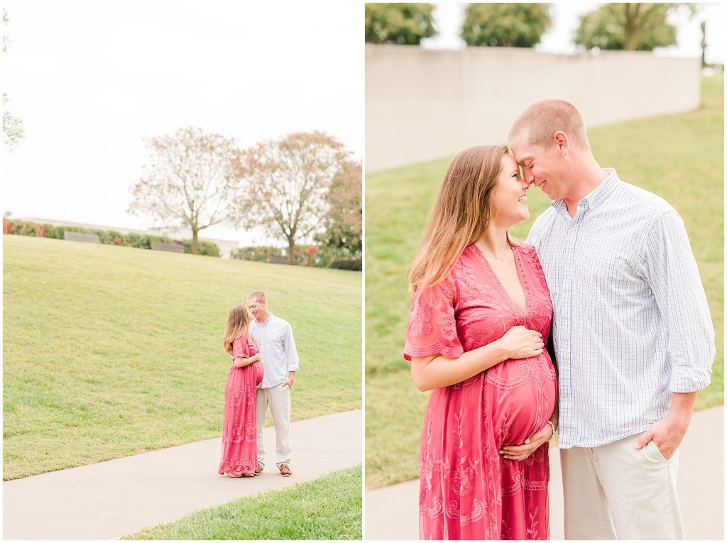 richmond virginia maternity photographer at the vmfa 