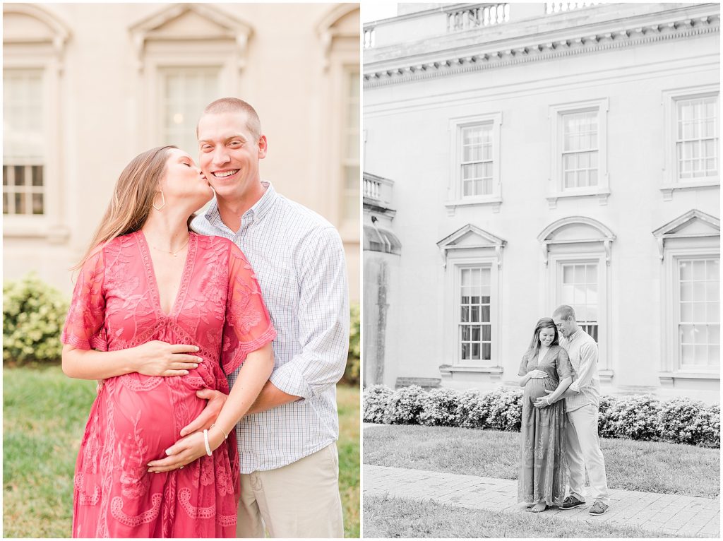 vmfa maternity session in richmond virginia