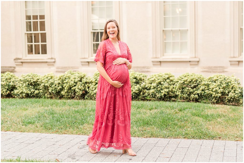 vmfa maternity session in richmond virginia just mom 