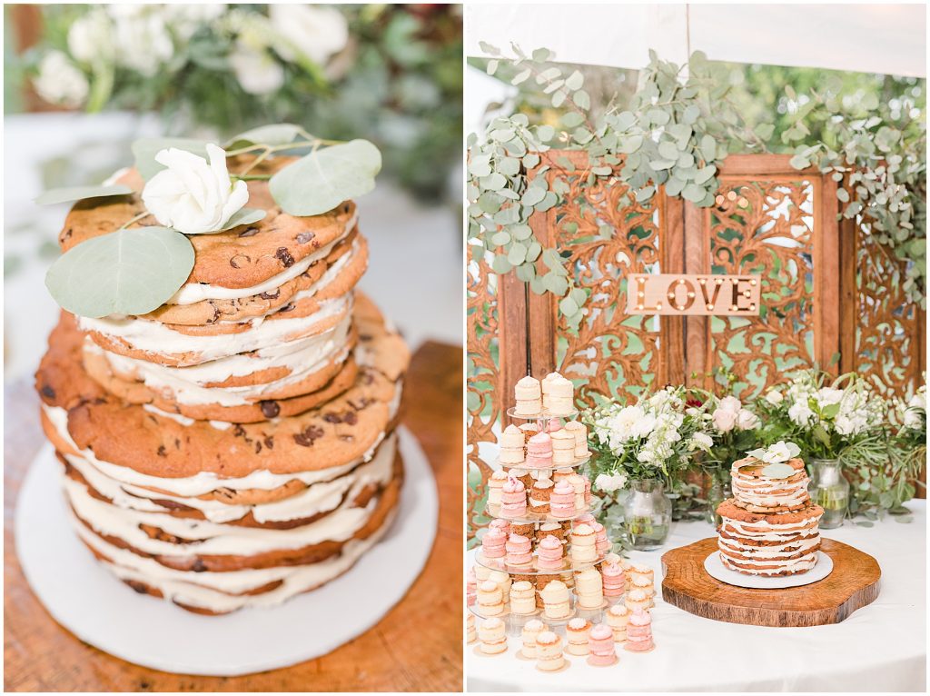 wisteria farms richmond virginia cookie wedding cake