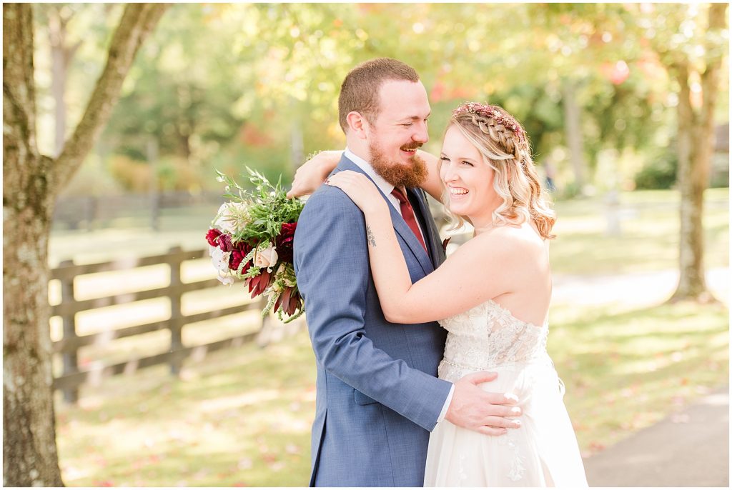 wedding pictures at wisteria farms richmond fall portraits