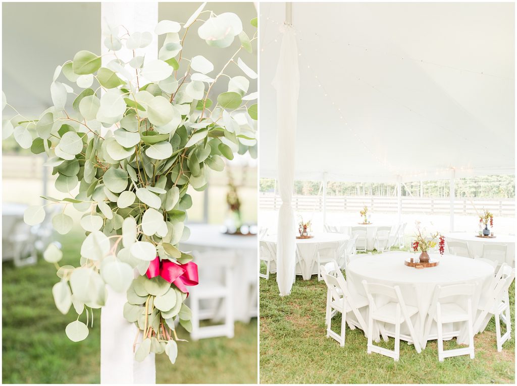 wisteria farms richmond virginia wedding reception