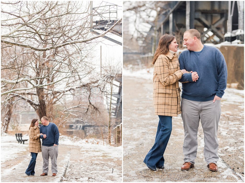 tredegar engagement session richmond virginia