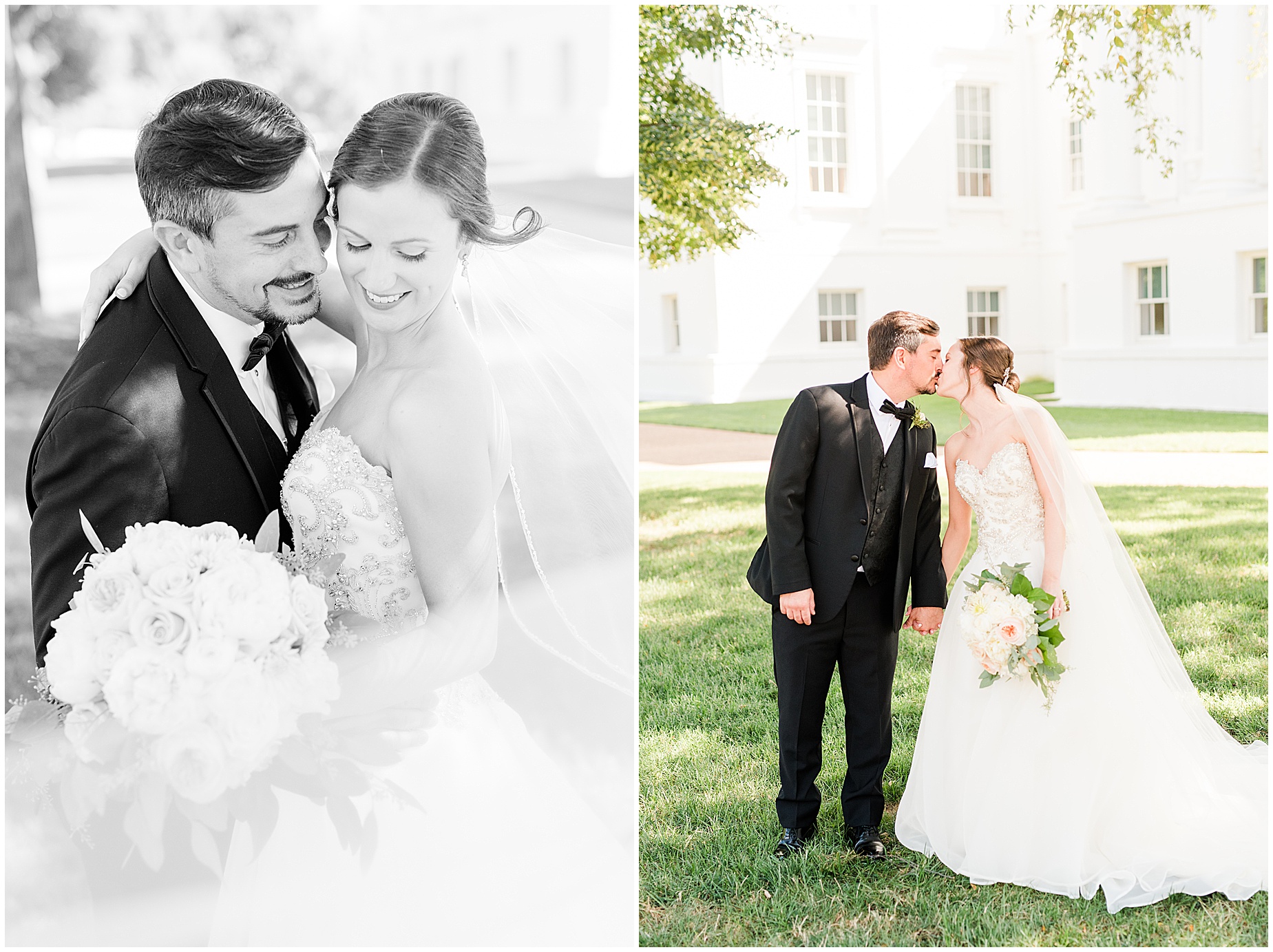 richmond capitol building wedding portraits