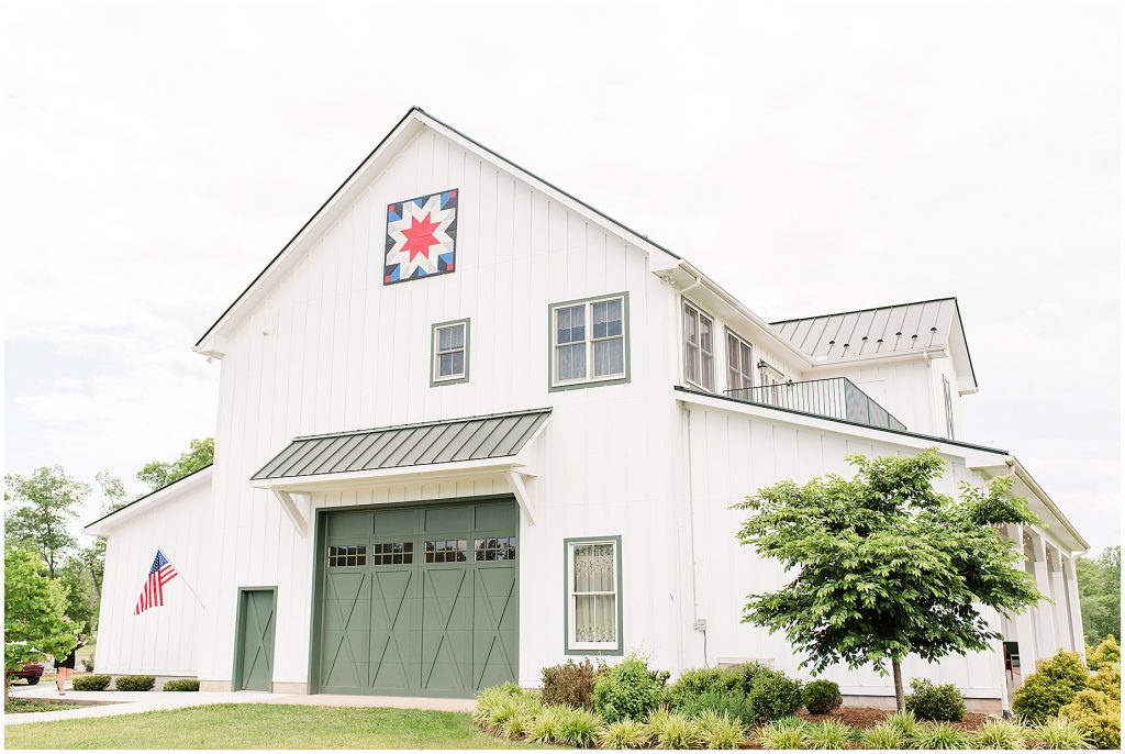 white barn at edgewood summer coronavirus mini wedding