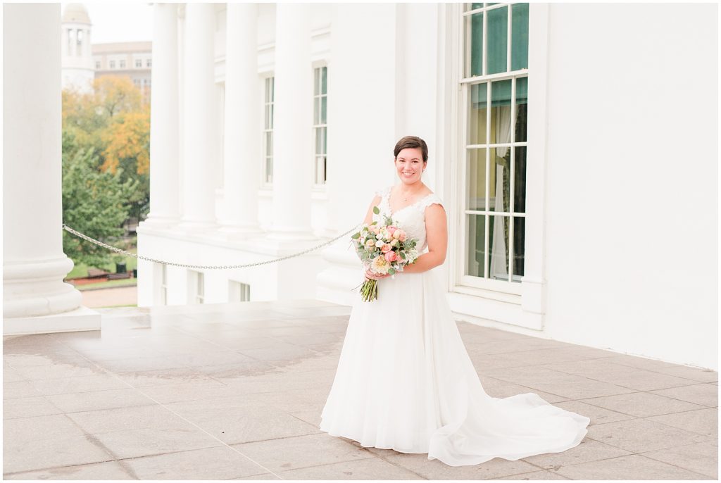 capitol square richmond bridal portraits