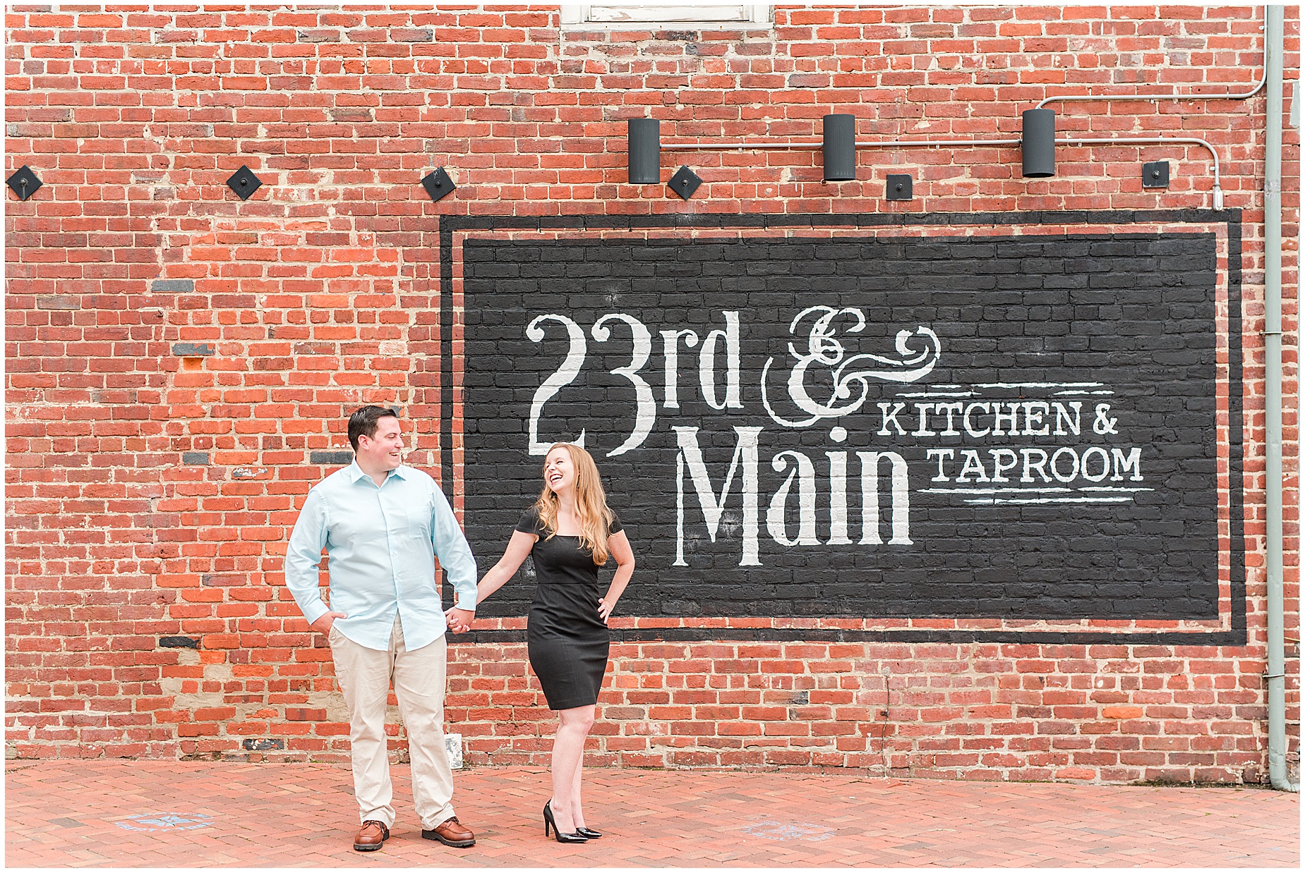 richmond restaurant engagement session