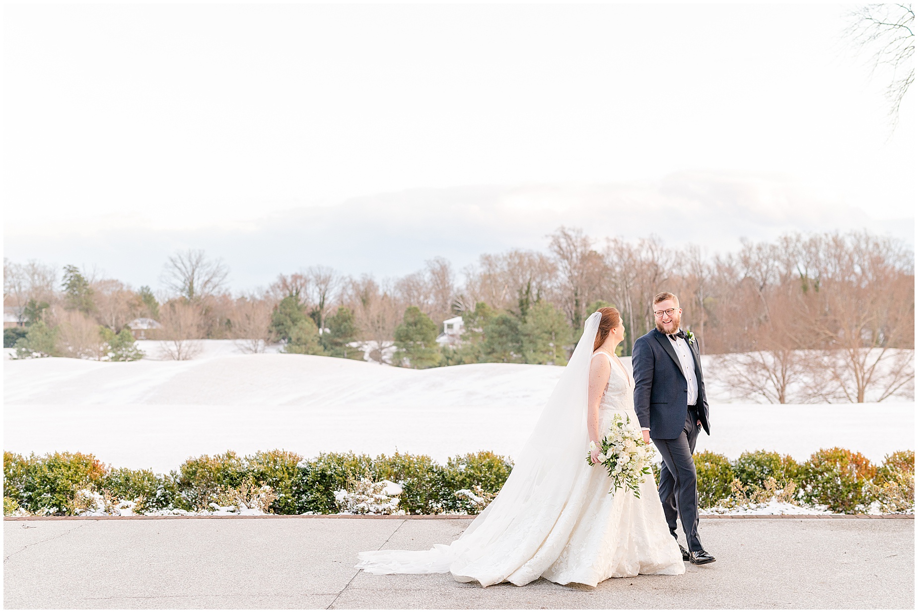 Snowy Richmond CCV wedding